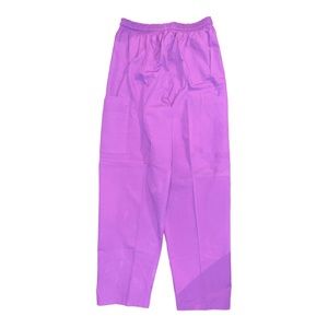 Purple Scrub Pants with Drawstring